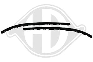 DIEDERICHS 4234061 Spoiler delantero delante Alerón delantero Faldón delantero Deflector delantero