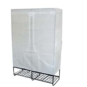 Doppelt Faltschrank Kleiderschrank Schrank faltbar 115 x 45 x 172 cm