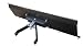 Produktbild Schneeschild / Gekantet mit abschraubbarer Universal-Halterung / Schwarz / 100 x 40 cm / 3-stufig verstellbar / Für Einachser, Rasenmäher-Trecker