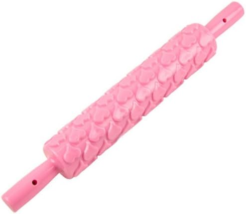 ABS Emboss Rolling Pin - Pink Heart