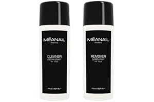 MEANAIL Duo Cleaner e Remover 115 Ml • Manicure Semipermanente UV LED • Acetone per rimuovere Smalto Semipermanente e Cleaner Azione Sgrassante Unghie • Méanail Paris
