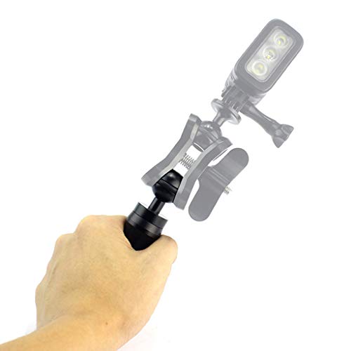 Doppia Impugnatura Per Vassoio Portatile Staffa Per Immersioni Subacquee Supporto Per Torcia Selfie Stick Stabilizzatore Per GoPro 13 Per Insta360 X4 Osmo Action - Foto 6