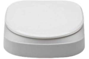 QUERALTO Invacare Rialzo per WC con Coperchio Aquatec 90 - Rialzo WC per Disabili e Anziani - Rialzo Water Resistente e Comodo