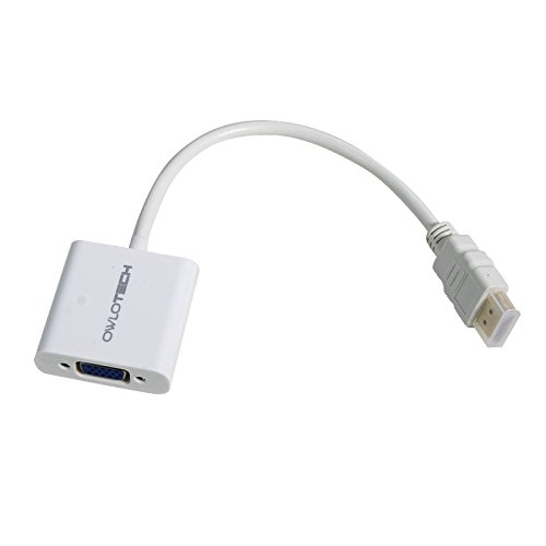 Owlotech OW1003 - Cable Adaptador para HDMI y VGA, con Audio