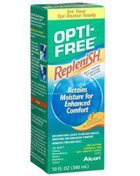 2486026 PT# 475660 Opti-Free RepleniSH Solution Contact Lens Mp 10oz Btl 14 Hour Ea Made by Alcon Vision Care... by Beststores