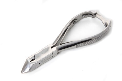 CANDURE® - VITRY Podiatrists Barrel Spring Nail Clippers Cutters Nippers for thick toenails - Podiatry Instruments Clippers with Safety Pouch.