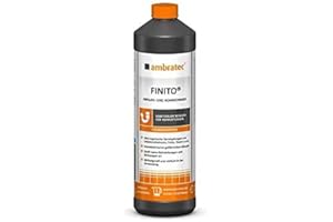 Ambratec Finito Abflussreiniger Rohrreiniger - löst Verstopfungen Lebensmittelreste Fette Haare - keine gefährlichen Dämpfe - greift Rohrleitungen Dichtungen nicht an