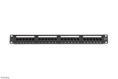 TVTech CAT6E 24 Port patch panel