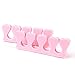 Toe and Fingers Separators - TOOGOO(R)A Pair of Toe and Fingers Separators tires for Manicure Pedicure - Light Pink