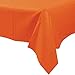 Price comparison product image Unique Party 9740486 Plastic Disposable Party Tablecloth (Orange)