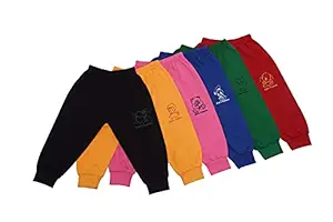 Soft Cotton Track Pants Pajama Baby Boys & Girls Regular Fit Kids Fashion (Pack of 6) (2-3 Years)