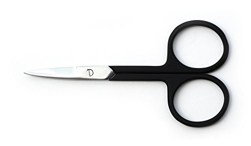 Basicare Black Rub Curved Scissor