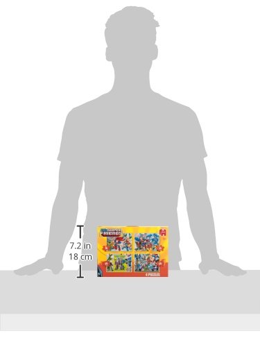 DC Superfriends 4-in-1 Jigsaw Puzzles Set
