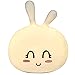Produktbild HHGO Anti Stress Spielzeug LED Dekompression Spielzeug Nachtlicht, Kleine Dekompression Anti-Angst-Spielzeug, Tippen Sensorschalter, Geeignet for Kinder Erwachsene Jugendliche (Color : Cute Rabbit)