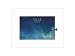 Produktbild TabLines TWE054QW Wandeinbau für Apple iPad Air 2 im Querformat mit Homebutton weiß