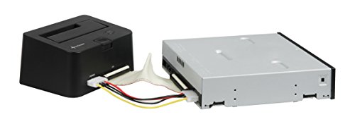 Sharkoon QuickPort Combo – HDD Dockingstation für IDE und SATA Festplatten, USB 2.0 - 6
