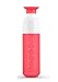 Produktbild Dopper Trinkflasche Sonderedition CORAL RED Made in Holland mit Trinkgefäß als Deckel rot 450ml BPA Frei