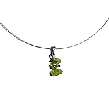 Peridoto, naturale pendente collana gemma gioielli peridoto collana della pietra preziosa naturale naturale pendente peridoto pietra naturale