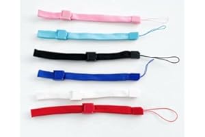 MAJEN GGZone 6 correas de muñeca de cuerda de mano para mando a distancia Wii PSP DS 3DS