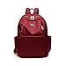 Produktbild BACKPACK Frauen-Rucksack, Damen Rucksack wasserdicht Oxford Schultaschen Fashion Daypack,Red