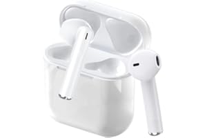 CTYBB [Certifié MFi AppIe]Air Pods Casque sans Fil Bluetooth 5.3,Son Stéréo Contrôle Tactile écouteurs intra-auriculaires sans fil avec microphones HD,écouteurs de sport Compatible avec Samsung/Android/IOS