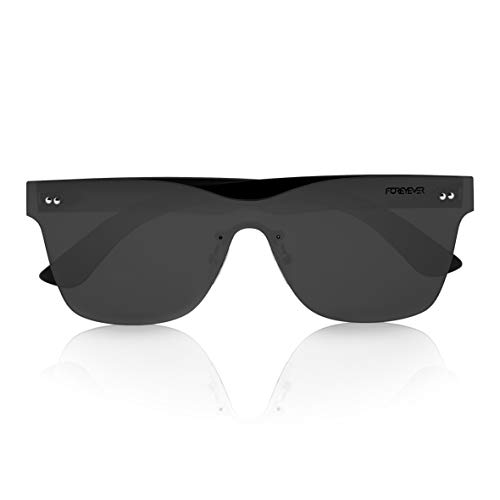 Preisvergleich Produktbild Foreyever Unisex-Erwachsene Sonnenbrille Spica, Schwarz (Nero), 65