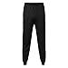 Produktbild Frühling und Sommer Herren einfarbig Gummiband Tasche Prise Sporthosen Sport Fashion Solid Color Elasticated Pocket Sports Pants Schwarz M/L/XL/XXL/3xL/4xL/5XL