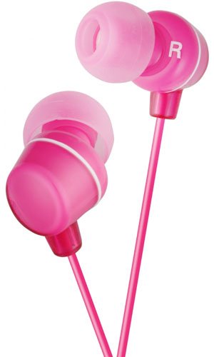 JVC HA-FX23-P Cuffie con auricolari incapsulati Rosa/Pink