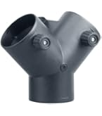 Rohrverbinder 60mm 2 Stück - Verbindungsstück Für Lüftungsrohre