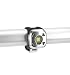 Produktbild KNOG Batteriebeleuchtung Blinder 1 Weiße LED Licht, Skull, Chrom, 11304