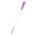 Sonline Pink Plastic Handle Stainless Steel Twisted Bottle Straw Brush Cleaner