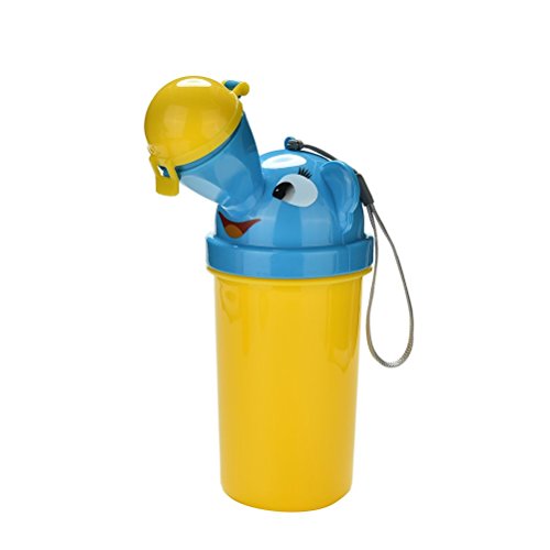 Velishy(TM) Cute Baby Portable Travel Car Urinal Kids Vehicular Potty For Boy
