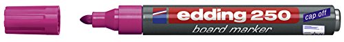 Edding Whiteboardmarker 250, nachfüllbar, 1.5 - 3 mm, rosa