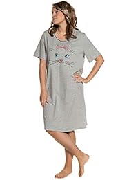 bademantel damen mit katzenmotiv