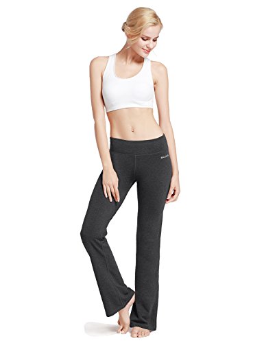 Baleaf Damen Flare Joga Fitness Hose lang - 4