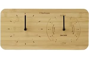 ‎NORTHCORE Northcore 2024 Zeit- Und Gezeitenuhr Aus Bambus Landschaft Noco88d