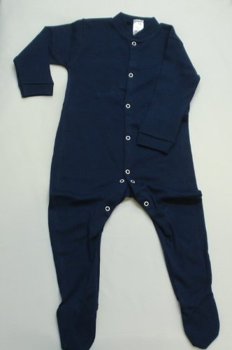 BabywearUK Sleepsuit - Navy - Newborn - British Made