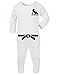 ROMPER - Taekwondo Black Belt Baby GI style Rompersuit / Playsuit