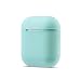 Produktbild Tasche Hüllen Schutzhülle - Case Cover Silicone Weich stoßfest Aufladung Cyan für Apple AirPods