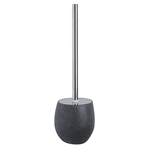 Preisvergleich Produktbild Graue Steinoptik WC Bürste Polyresin Figuren STONE