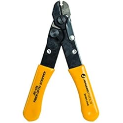 Jonard outils Jic-125 Fibre optique Stripper avec poignée en plastique Jaune trempé, 5-3/40,6 cm Longueur