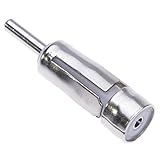 UNIVERSAL ADAPTER: Mit vielen vorinstallierten europäischen Autoherstellern haben Radios eine ISO-Buchse (ähnlich der Abbildung links) und die meisten Aftermarket (nicht original für das Auto) Radios mit einer DIN-Verbindung. Mit diesem Adapter wird der originale ISO-Antennenstecker in einen DIN-Stecker umgewandelt, mit dem Sie einfach und schnell ein Nachrüst-Autoradio an das Fahrzeug anschließen können