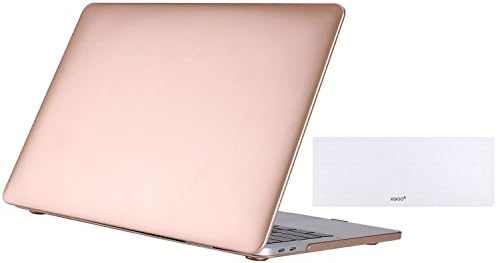 Macbook Pro 13 With Retina Display Case, XGUO MacBook Pro 13 Retina Ultra Slim Plastic Cover, Metal Matte Shell Case Cover For MacBook Pro 13 Retina+Keyborad Skin Cover(Macbook Pro 13 With Retina, Gold)