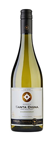 Santa Digna Chardonnay, Vino Blanco, 6 botellas de 75 cl - Total: 450 cl