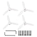 Produktbild RCruning 4pcs 3-Blatt Propeller für Parrot Bebop 2 Series Flash Light Wiederaufladbare Propeller mit Inbusschlüssel