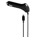 Produktbild Rydges SpeedPower® Schnellladegerät High-Quality KFZ-Handy-Autoladeadapter - Ladekabel 2A / 2000 mAh Ladegerät 12V bis 24V Spiral-Kabel Länge 50cm - 100cm - ausgezogen - für Apple iPhone 6 5 5S 5C - Highlight - zusätzlicher USB Port -