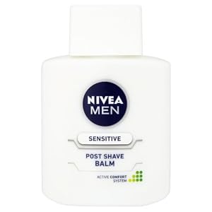 NIVEA Men Sensitive Post Shave Balm with Zero Percent Alcohol, Pack of 3 x 100 ml - Image 5