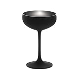 Abteilung: UNI Stölzle 2739308 - Sektschale Sektgläser Olympic SET Schwarz Silber