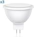 Produktbild ledscom.de GU5.3 LED Strahler MR16 Reflektor 5.6W =33W 360lm 100° warm-weiß, 3 STK.