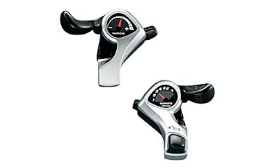 Shimano Tx50 6spd Paire De Manettes 7 Vitesses Noir